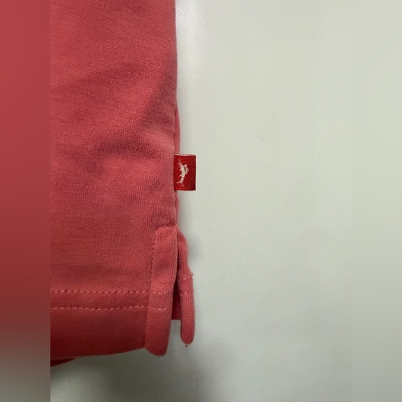 Tommy Bahama Tencel blend tshirt pink/salmon - size L - Picture 2 of 8
